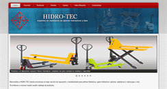 Desktop Screenshot of ht-hidrotec.com